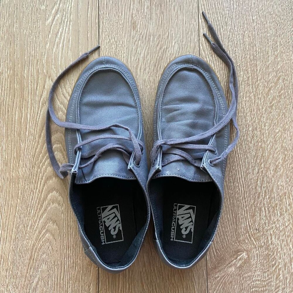 Vans Ultracrush Authentic 44 DX Gray Gum Sole Shoes Men's 9